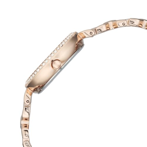 Titan Raga Spotlight 2.0 Quartz Analog 3Hands Display Silver Dial Rose Gold Color Strap Watch for Women - 95420WM01