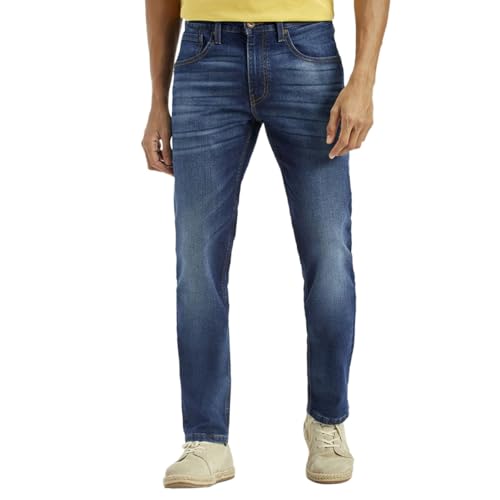 Levi's Men's Mid Indigo Slim Fit Mid Rise Jeans, 004B2-0000, 32