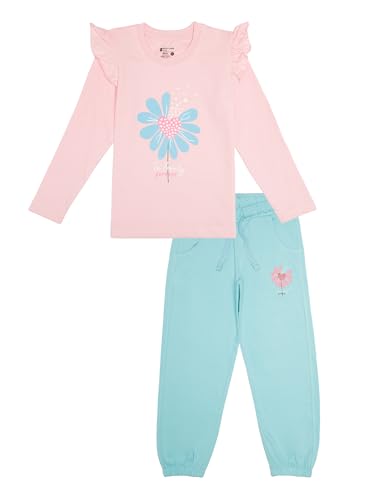 BODYCARE Soft Breathable Comfortable Tshirt Pajama Set for Girls -Pack of-1