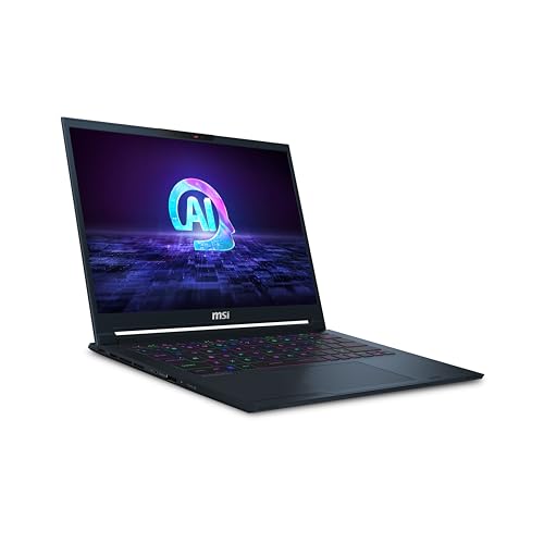 MSI Stealth 14 AI Studio, Intel Core Ultra 7 155H, Built-in AI,36CM 2.8K OLED 120Hz Gaming Laptop(32GB/1TB NVMe SSD/Windows 11 Home/NVIDIA GeForce RTX 4070, GDDR6 8GB /Star Blue/1.7Kg), A1VGG-054IN