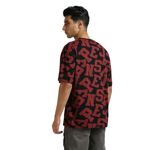 Pepe Jeans Men's Oversized Fit T-Shirt (PM509813_Black