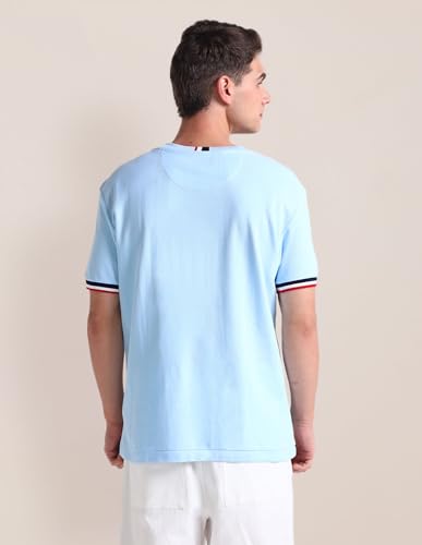 U.S. POLO ASSN. Slim Fit Cotton T-Shirt Light Blue
