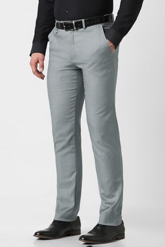Van Heusen Men's Slim Work Utility Pants (VHTFFSLBZ82746_Grey