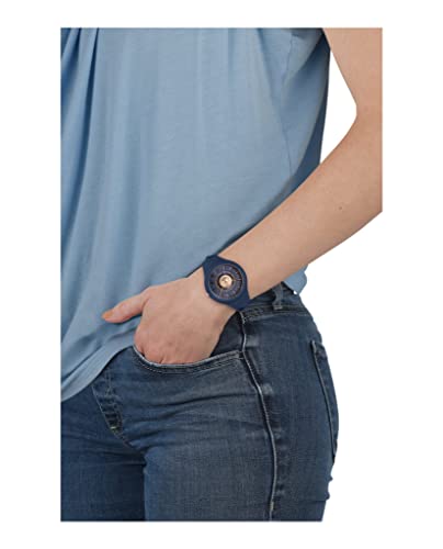 Versus Versace Fire Island Collection Luxury Womens Watch Timepiece, Blue-VSPOQ1M21, OS, Fire Island