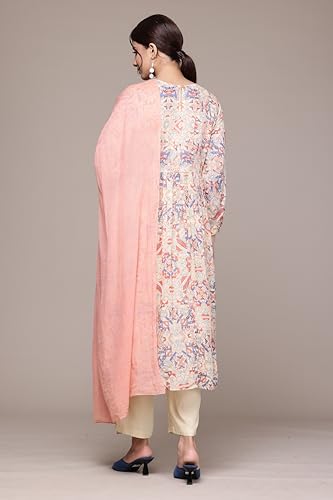 Aarke Ritu Kumar Ecru Inizio Kurta with Pant and Dupatta