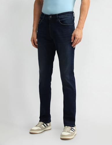 Arrow Sports Men's Slim Jeans (ASAIJN2776_Indigo