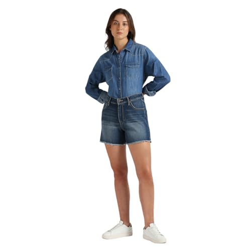 Pepe Jeans Women's Hybrid Shorts (PL801172J67_MED Dark Used