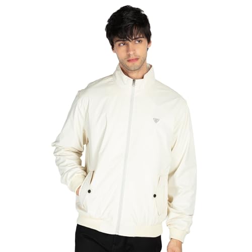 Status Quo Mens Solid High Neck Jacket