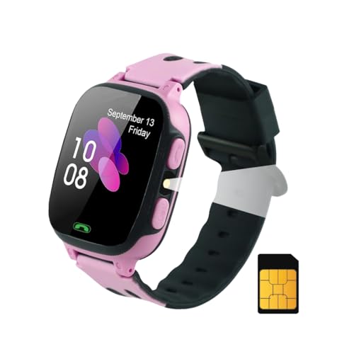 sekyo S2 Pro Kids Smartwatch for Boys & Girls, Calling Smart Watch for Kids with Location Tracker, Camera, SOS & Safe Zone Alert, Remote Monitoring, Family Chat, App Control