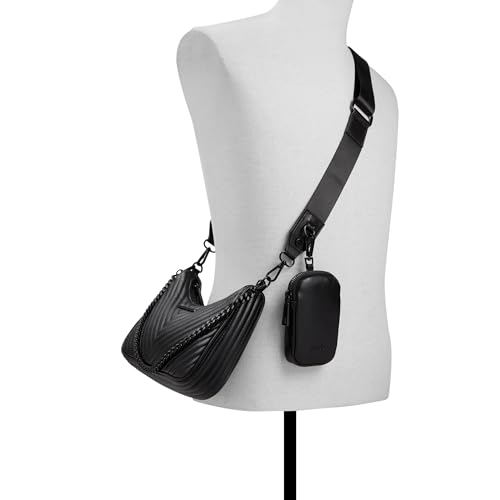 ALDO Kittani Crossbody Bag, Black/Black, Black/Black, S, Kittani Crossbody Bag