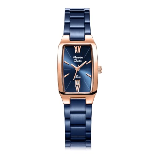 Alexandre Christie 2455LDB Women's Classic Quartz Watch 22mm (Blue)
