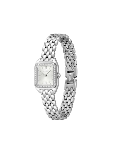 Boss Mae Petite Qtz Basic Mini Silver White Rectangle Dial Women's Watch- 1502882