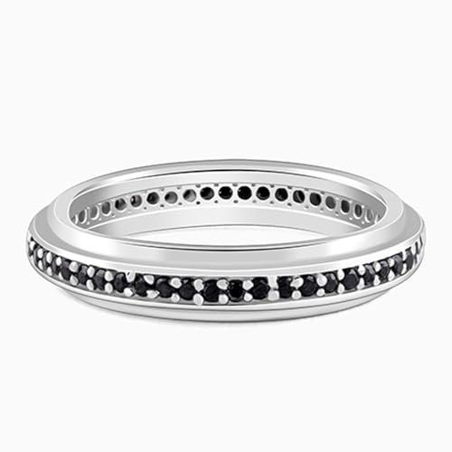 GIVA 925 Silver Dapper Ring For Him, Fixed Size, Indian -17 | Gifts for Men and Boys | With Certificate of Authenticity and 925 Stamp | 6 Months Warranty