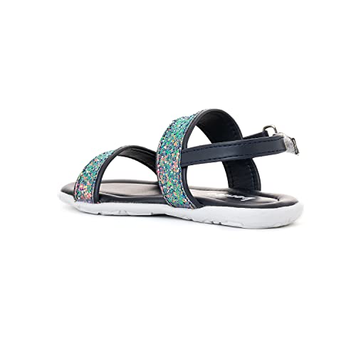 Khadim's Bonito Navy Flat Sandal for Baby Girls - 2-4.5 yrs (5610769)