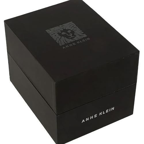 ANNE KLEIN Quartz 30 mm Brown Dial Acrylic Analog Watch for Women