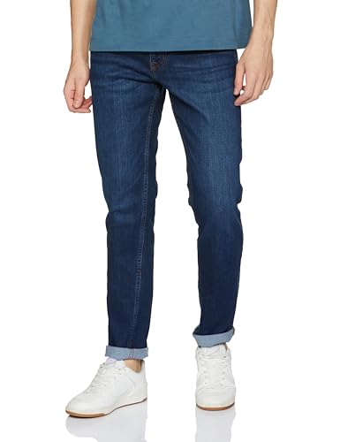 U.S. POLO ASSN. Men's Tapered Jeans (UDJENO1809_Blue