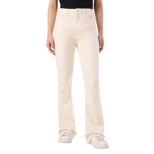 Pepe Jeans Women's Slim Jeans (PL2050965F990_Ecru