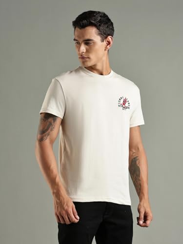 Tommy Hilfiger Embroidered Logo Regular Fit Cotton T-Shirt