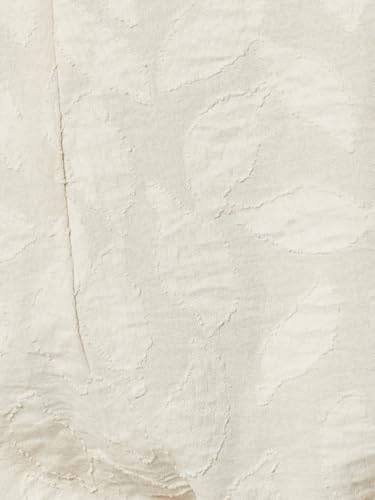 Max Women Jacquard A-line Dress(Beige_XXL)