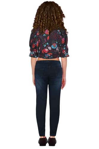 Allen Solly Girls Regular Blue Jeans 9-10 Years