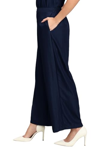 VERO MODA Womens Relaxed Fit Pants Black Iris
