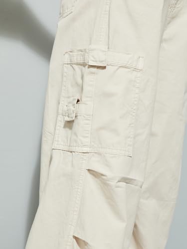 Max Women's Regular Pants (SP25BTM03_Ecru