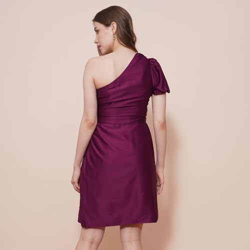 Globus Women Dress (GS567268_Purple_M)