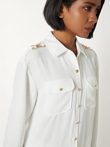 Max Women's Regular Shirt (SM01_Ivory
