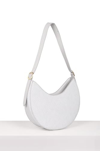 Van Heusen Women Grey Print Casual Handbag