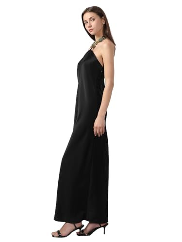 Vero Moda Women's A-Line Black Dress
