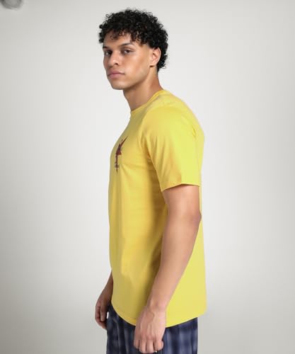 Puma Men, WARDROBE ESS Graphic Tee, Sunny Yellow - M (63416055)