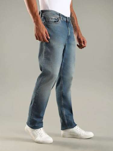 Tommy Hilfiger Men's Slim Jeans (F25JMDB015_Blue_32)