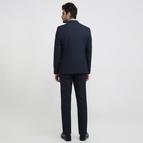Raymond Blue Checks Pattern Men Suit