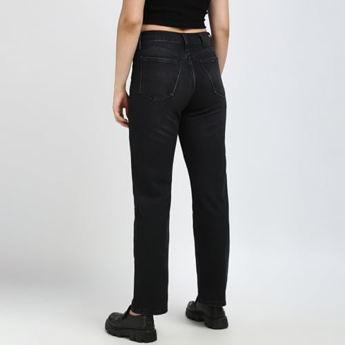 Calvin Klein Jeans Women's Regular Jeans (J2248951BY Black