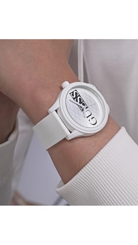 Guess Analog White Dial Men's Watch-GW0780G1