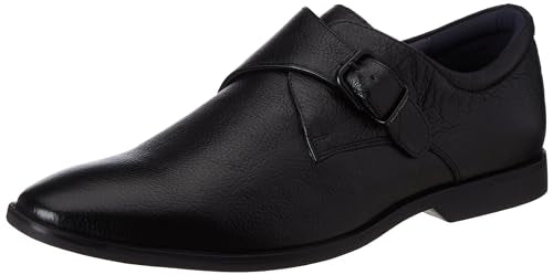 Hush Puppies Men Aaron Monk E 23 Black Shoe UK 9 (8556000)