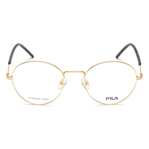 FILA eyewear for Unisex with Gold Stainless Steel frame