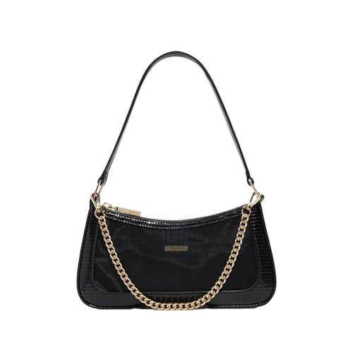 ALDO WOMENS SLING BAG, 13904883 ANNALEVER, BLACK