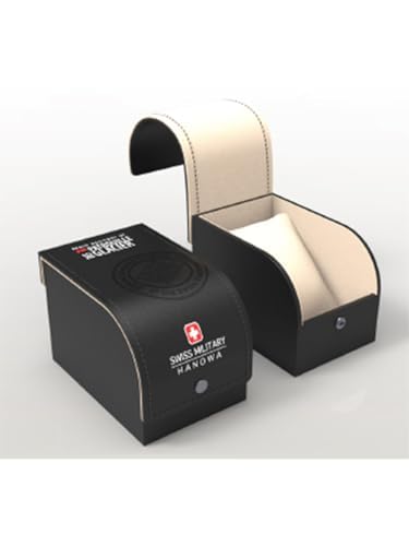 Swiss Military by Chrono Men Blue Band HANOWA Analog Black Dial Watch-05-4347.13.04.001