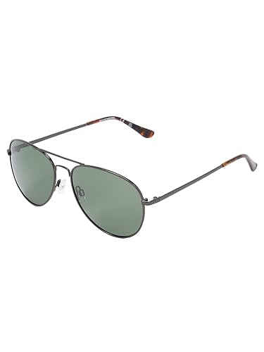 Skechers Men Aviator Grey Polarized Sunglasses, Large