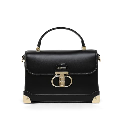 Akiki London Women's Westminster Satchel Handbag | Satchel Bag for Work | Ladies purse | Stylish Shoulder Bag | Gift For Women
