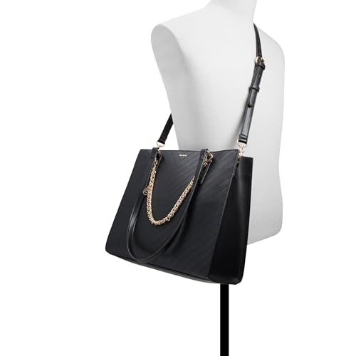 ALDO Womens Zaveriix, Black, M, Satchel