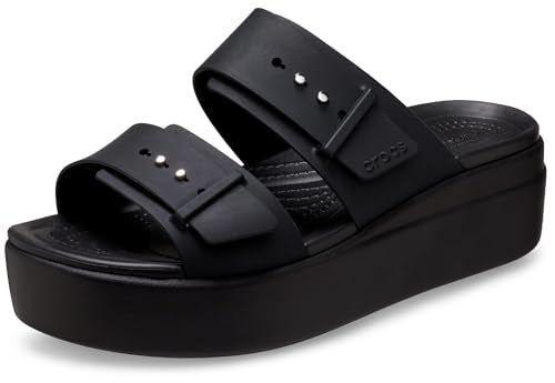 Crocs Women Brooklyn Sandal 207431-001 Black W7
