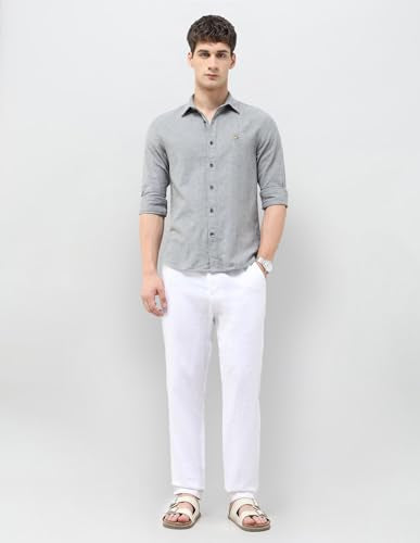 U.S. Polo Assn. Denim Co. Men's Regular Fit Solid Twill Shirt