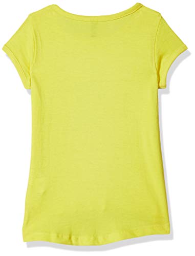 United Colors of Benetton Baby Girl's Plain Regular fit Polo (16P3P7XC12RDG1AD1Y_Yellow 1Y)