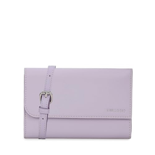 Miraggio Josie Wallet with Detachable Crossbody Drop Strap | One Compartment| Women Wallets | Gift Items for Women (Lavender)
