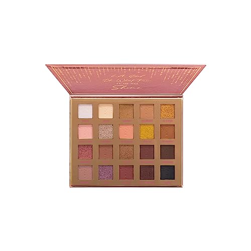 L.A. Girl- 20 Color Eye Shadow Palette-Dazzle All The Way | 20 shade selection | Mattes, shimmer, and nude hues | Long wearing and high impact color | 30gm
