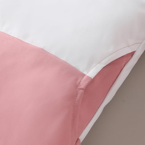 Hopscotch Girls Pink Full Sleeves Embroidered Colourblock Jacket For Age (2-3 Years)