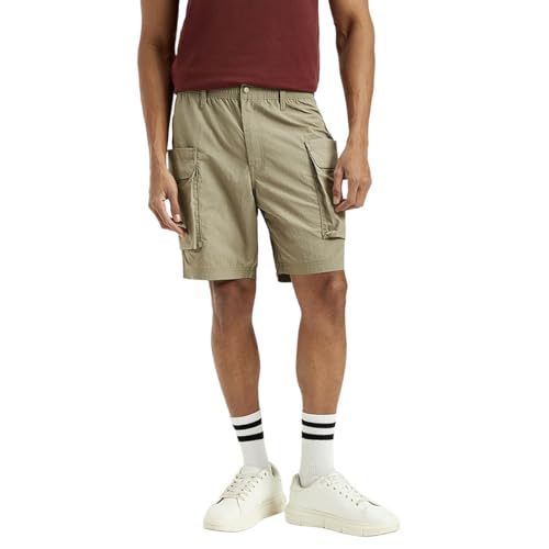 Levi's Men's Regular Fit Shorts, 004E1-0000, L Grey