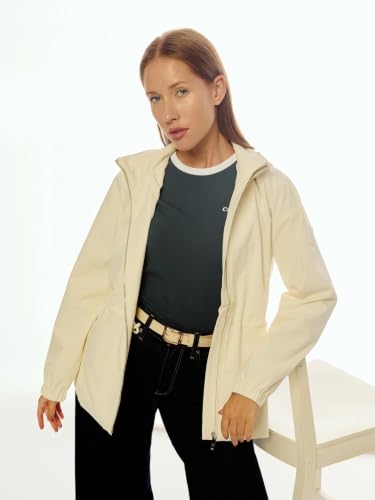 Regular Fit Polyester Hooded Neck Windcheater Jacket